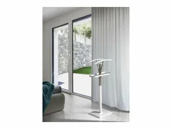 Online Galán 356 herraje cromo satinado lacado en color , 110 cm(alto)47 cm(ancho)34 cm(la Blanco