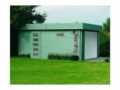 Garaje "Moderno" - 19,26 m² - 3,58 x 5,38 x 2,56 m - 40 mm - Puerta motorizada