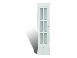 Discount Garden Furniture - Estantería moderna con 3 estantes de madera blanca Blanco