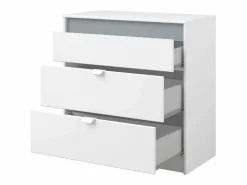 Germain Dormitorio Juvenil: Cama, Arm. 2 Ptas, Escritorio, Cómoda