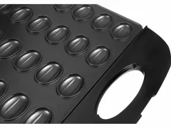 Online TDK IMPORT Gofrera Eléctrica XL 1400W Para Galletas En Forma De Cacahuate Plateado