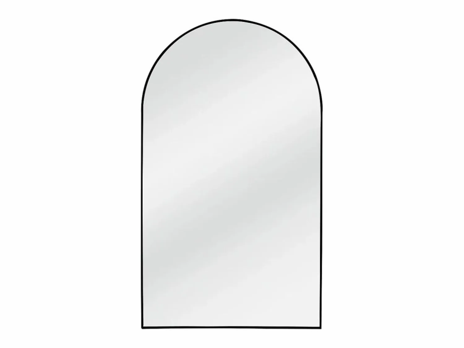 OZAIA Gran espejo arco de aluminio, L. 110 x A. 190 cm, , OLYVEN