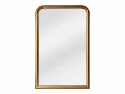 Online Gran espejo de madera de paulownia - L. 120 x H. 190 cm - efecto latón - HELOISE Espejo De Pared|Espejo