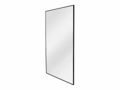 OZAIA Gran espejo rectangular de aluminio, L. 120 x H. 190 cm, , NIREVA Negro