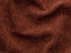 Vente-unique Gran sofá cama rinconera panorámico derecho en tela texturizada DAVISO