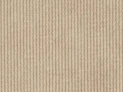 Outlet Vente-unique Gran sofá rinconera izquierda convertible express en pana fina de pana fina POGNI Beige