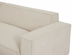 Hot Gran sofá rinconera izquierda y otomano de pana BORORE Sofá Modular