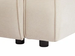 Hot Gran sofá rinconera izquierda y otomano de pana BORORE Sofá Modular