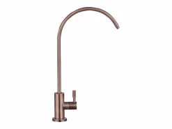 Grifo de Agua Potable SucceBuy sin Plomo en Acero Inoxidable, Grifo de Ósmosis Inversa con Válvula en Latón Macizo, Anticorrosivo y Duradero, para Cocina