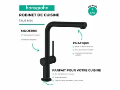 HANSGROHE Grifo de cocina con ducha Talis M54 270 mate