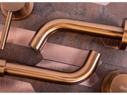 New Grifo Empotrado Oculto Lungo Brush Copper + Box Grifo