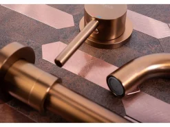 Sale Rea Grifo Empotrado Oculto Lungo Long Brush Copper + Box Cobrizo