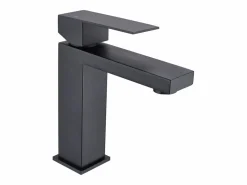 Shower & Design Grifo mezclador mecánico de acero inoxidable cepillado, mate, An. 5 x Alt. 17,3 x Pr. 15,2 cm, CANILAS