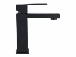 Shower & Design Grifo mezclador mecánico de acero inoxidable cepillado, mate, An. 5 x Alt. 17,3 x Pr. 15,2 cm, CANILAS