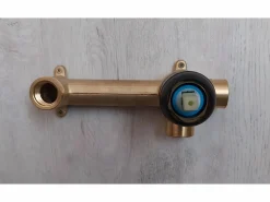 Discount MIRLO Grifo monomando lavabo empotrado BRAMPTON cromado Plateado