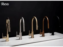 New Rea Grifo Para Cocina Fresh Gold Dorado