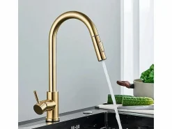 Rea Grifo Para Cocina Fresh Brush Gold