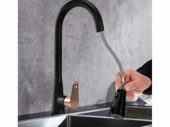 Online Grifo Para Cocina Mild Black/Rose Gold Grifo De Cocina