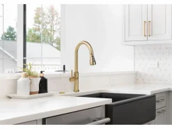 Grifo Para Cocina Nest Brush Gold Grifo De Cocina
