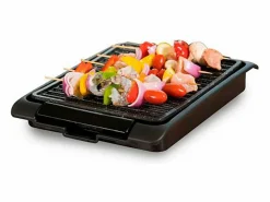 Hot Grill eléctrico BN3673 parrilla antiadherente 1250W Negro