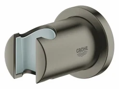 Discount Soporte de pared para teleducha Rainshower Hard Graphite Brushed Alcachofa De Ducha, Cabezal
