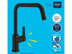 Best Start grifo de cocina caño alto mate Grifo De Cocina