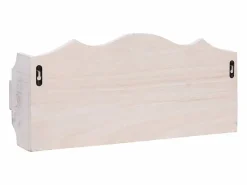 New Gryfel Perchero de pared de madera 50x10x23 cm Perchero
