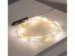 Guirnalda Alambre LED Jelendi 2m 3000K Blanco Cálido Guirnalda Luminosa