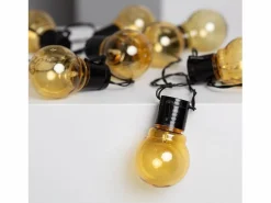 Ledkia Guirnalda de Bombillas LED Solar Nikola 2m 6000K Blanco Frío