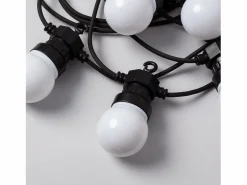 Outlet Ledkia Guirnalda de Bombillas LED Solar Exterior Kuiper 7m Blanco