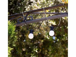 Outlet Ledkia Guirnalda de Bombillas LED Solar Exterior Kuiper 7m Blanco