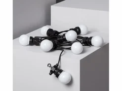 Outlet Ledkia Guirnalda de Bombillas LED Solar Exterior Kuiper 7m Blanco