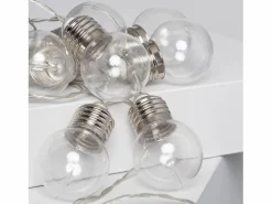 Ledkia Guirnalda de Bombillas LED Solar Galilei 2m 3000K Blanco Cálido
