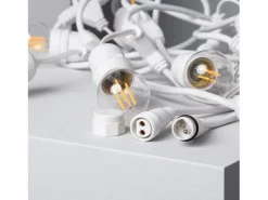 Guirnalda Exterior con Bombillas LED E27 Filamento 5.5m IP65 2700K Cálido Guirnalda Luminosa