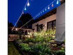 Online Ledkia Guirnalda Exterior con Bombillas LED E27 5.5m IP65 Blanco Rojo Multicolor
