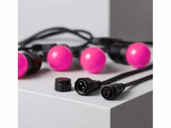 Online Ledkia Guirnalda Exterior con Bombillas LED E27 5.5m IP65 Negro Rosa Multicolor