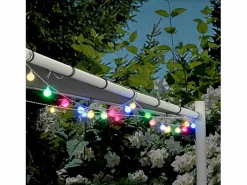 Best Guirnalda Exterior LED de Bolas RGB Osip 19m RGB Guirnalda Luminosa