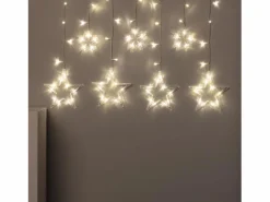Ledkia Guirnalda Exterior LED Estrella 1.2m 3000K Blanco Cálido