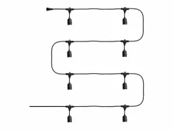 Clearance Guirnalda Luces Exterior con 8 Portalámparas E27 5.5m IP65 Guirnalda Luminosa