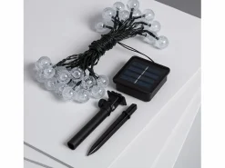 Online Guirnalda Solar Exterior 30 Bolas LED 5m 3000K Blanco Cálido Guirnalda Luminosa