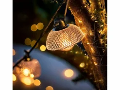 Ledkia Guirnalda Solar Exterior LED de Bombillas Kodos 6.5m 3000K Blanco Cálido