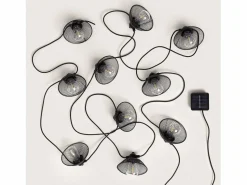 Ledkia Guirnalda Solar Exterior LED de Bombillas Kodos 6.5m 3000K Blanco Cálido