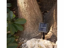 Sale Ledkia Guirnalda Solar Exterior 30 Bolas LED 5m 5000K Blanco Frío Negro