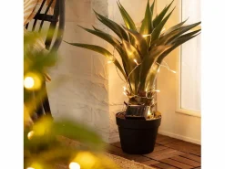 Ledkia Guirnalda Solar Exterior LED Lilac 2m 3000K Blanco Cálido