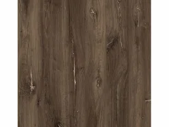 Discount Meublorama Habitación completa FOX – Armario 200 cm, Cama 160x200 con somier incluido, Cómoda, Mesitas de noche – Roble oscuro Marru00f3n