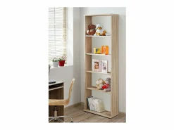 Best Habitación completa para niños y adolescentes, colección DENVER. Armario, cama, biblioteca, mesita de noche y estantería. Dormitorio Completo