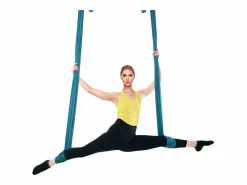 Clearance Hamaca De Yoga Aéreo SucceBuy Hamaca De Yoga Aérea 5,5 Metros Nylon Suspendido Sling Inversión Verde
