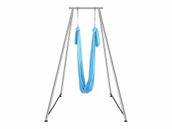 Hot Hamaca de Yoga SucceBuy, Armazón y Hamaca de Yoga Aéreo, Carga de 250 kg, Kit de Hamaca Aérea, para el Yoga Interior y Exterior, Azul