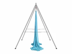 Hot Hamaca de Yoga SucceBuy, Armazón y Hamaca de Yoga Aéreo, Carga de 250 kg, Kit de Hamaca Aérea, para el Yoga Interior y Exterior, Azul