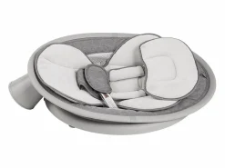 Hot Hamaca Eléctrica para Bebés, SucceBuy Columpio para Bebés y Recién Nacidos con 5 Velocidades, Mando Bluetooth, Canciones de Cuna y Cojín Mueble De Bebé